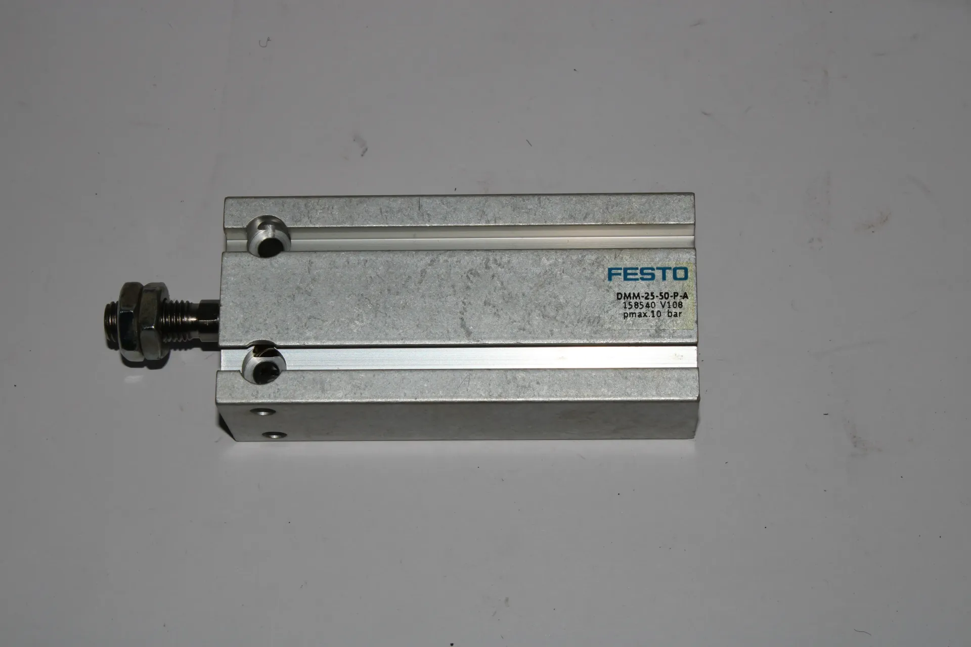 [34B-Box 1] Festo DMM-25-50-P-A (158540) Compact Cylinder Double-acting Pneumatic Linear Drive