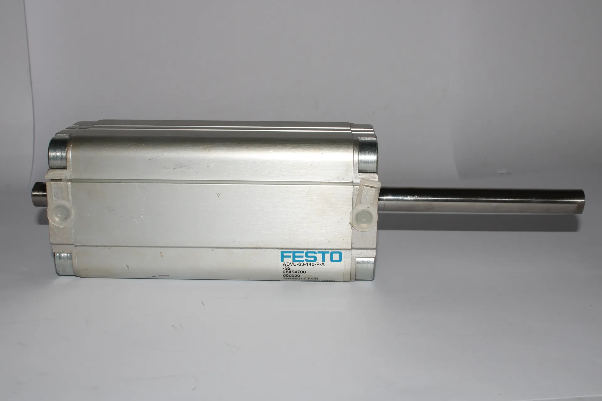 [34C] Festo ADVU-63-140-P-A-S2 (156017) Double-acting Compact Pneumatic Cylinder Through Piston Rod