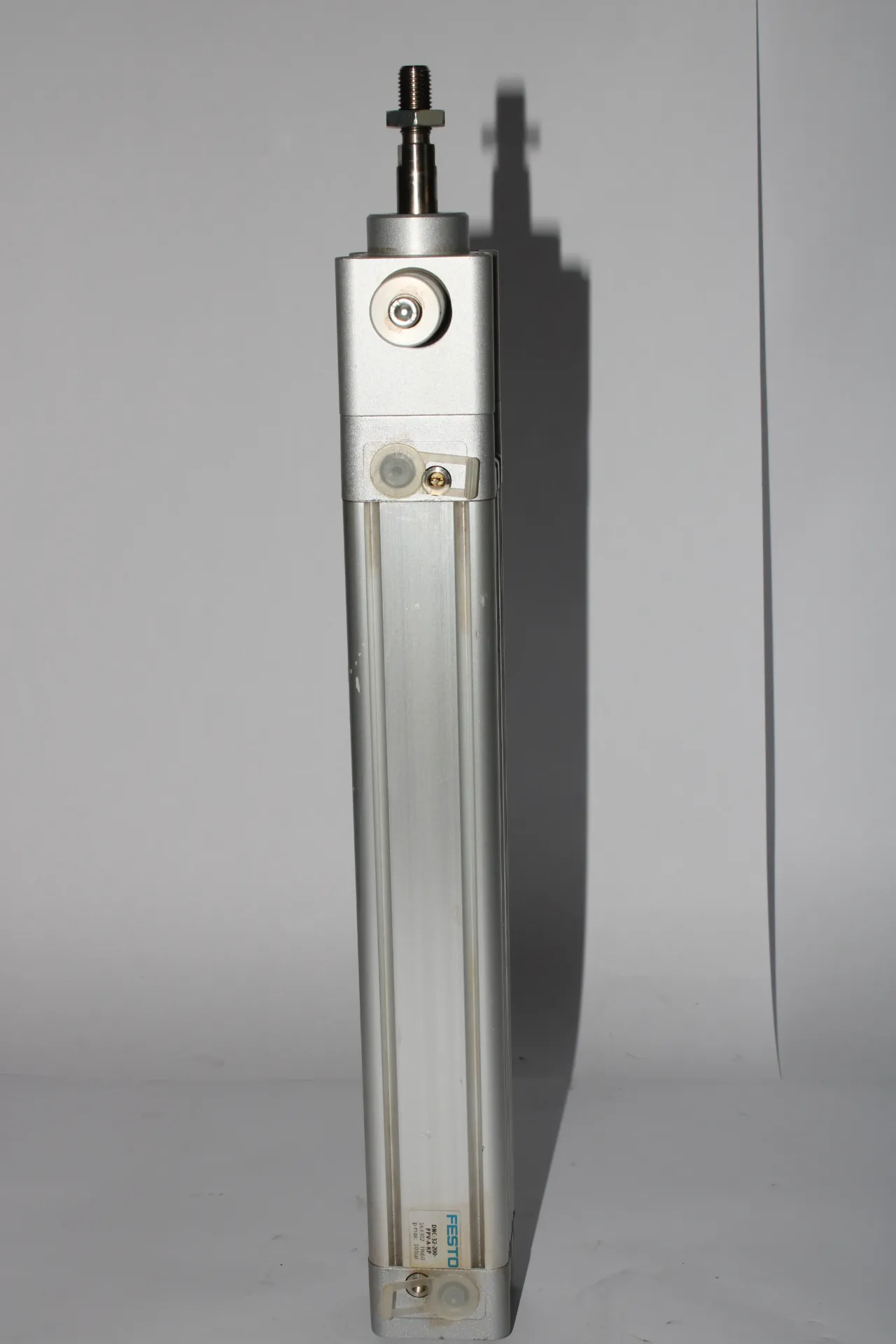 [34C] Festo DNC-32-200-PPV-A-KP (163302) Double-acting Pneumatic Cylinder with Clamping Unit ISO Standard 15552