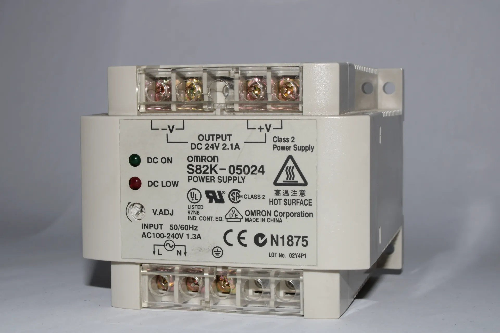 [25C] Omron S82K-05024 Power Supply 24V 2.1A