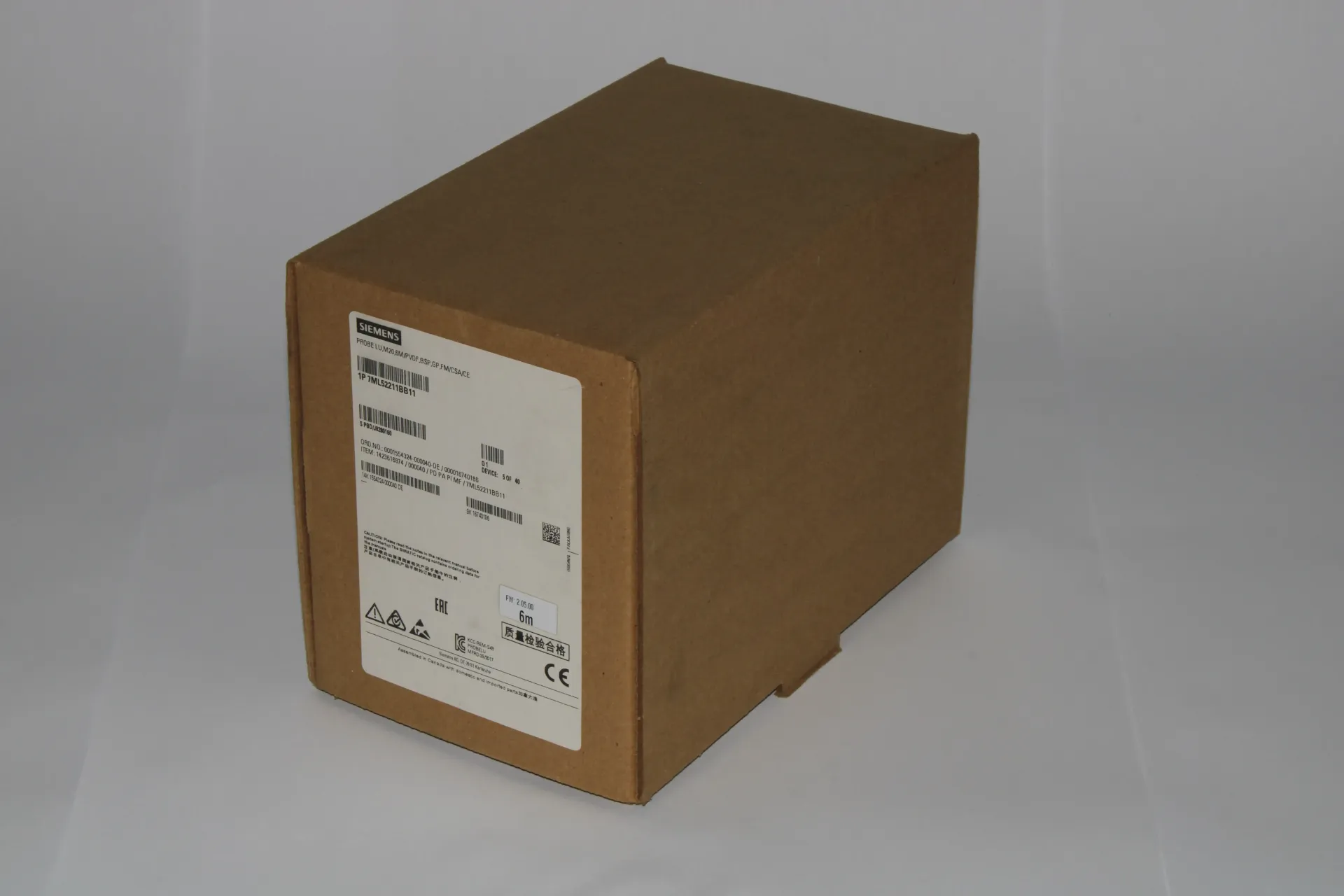 Siemens 7ML52211BB11 Sitrans Probe LU Ultrasonic Level Transmitter