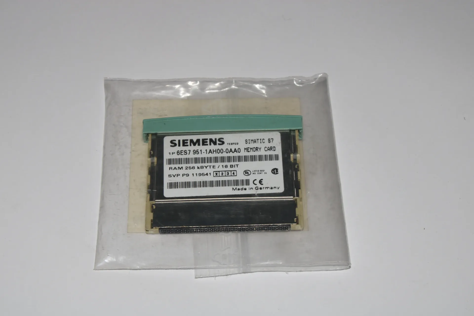 [26B] Siemens 6ES7951-1AH00-0AA0 Simatic S7 Memory Card 256KB