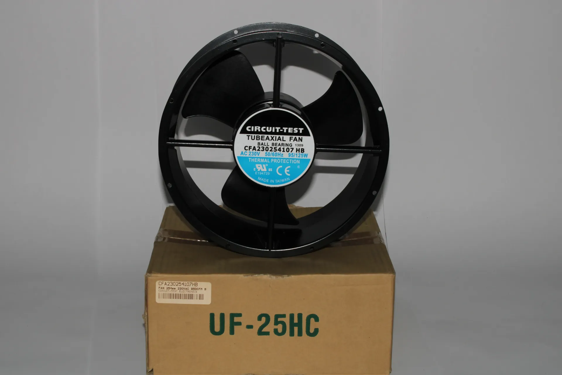 Circuit-Test CFA230254107HB 230VAC Ball Bearing Fan 254mm