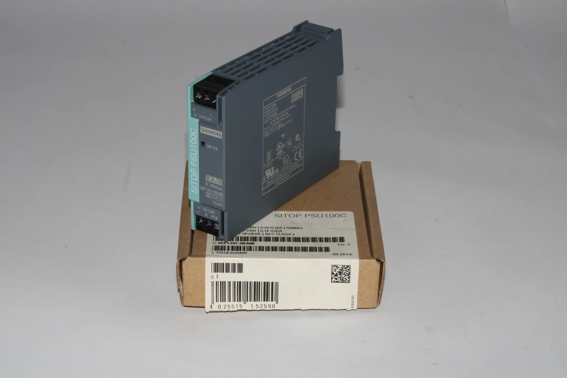 Siemens 6EP1331-5BA00 Sitop PSU100C Power Supply
