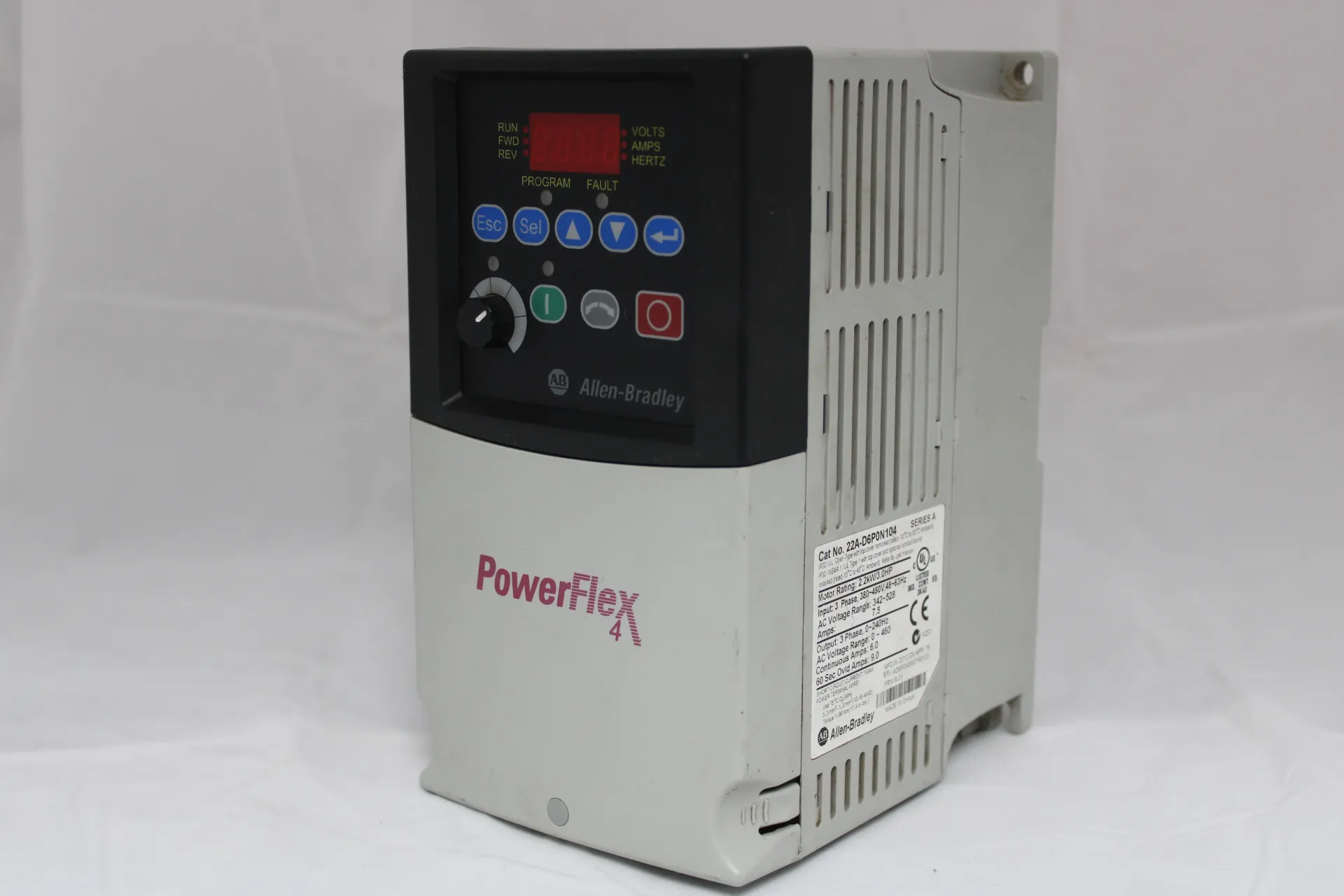 Allen-Bradley 22A-D6P0N104 Ser.A Drive 7.5A