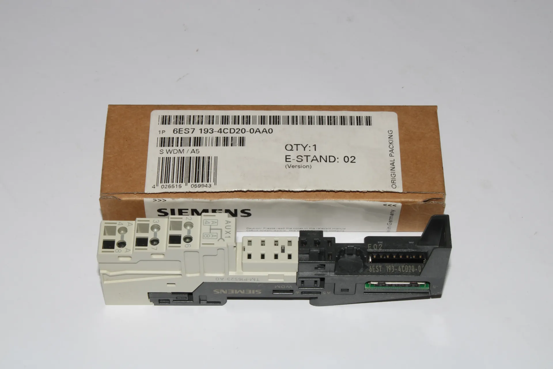 [27B] Siemens 6ES7193-4CD20-0AA0 Terminal Module 