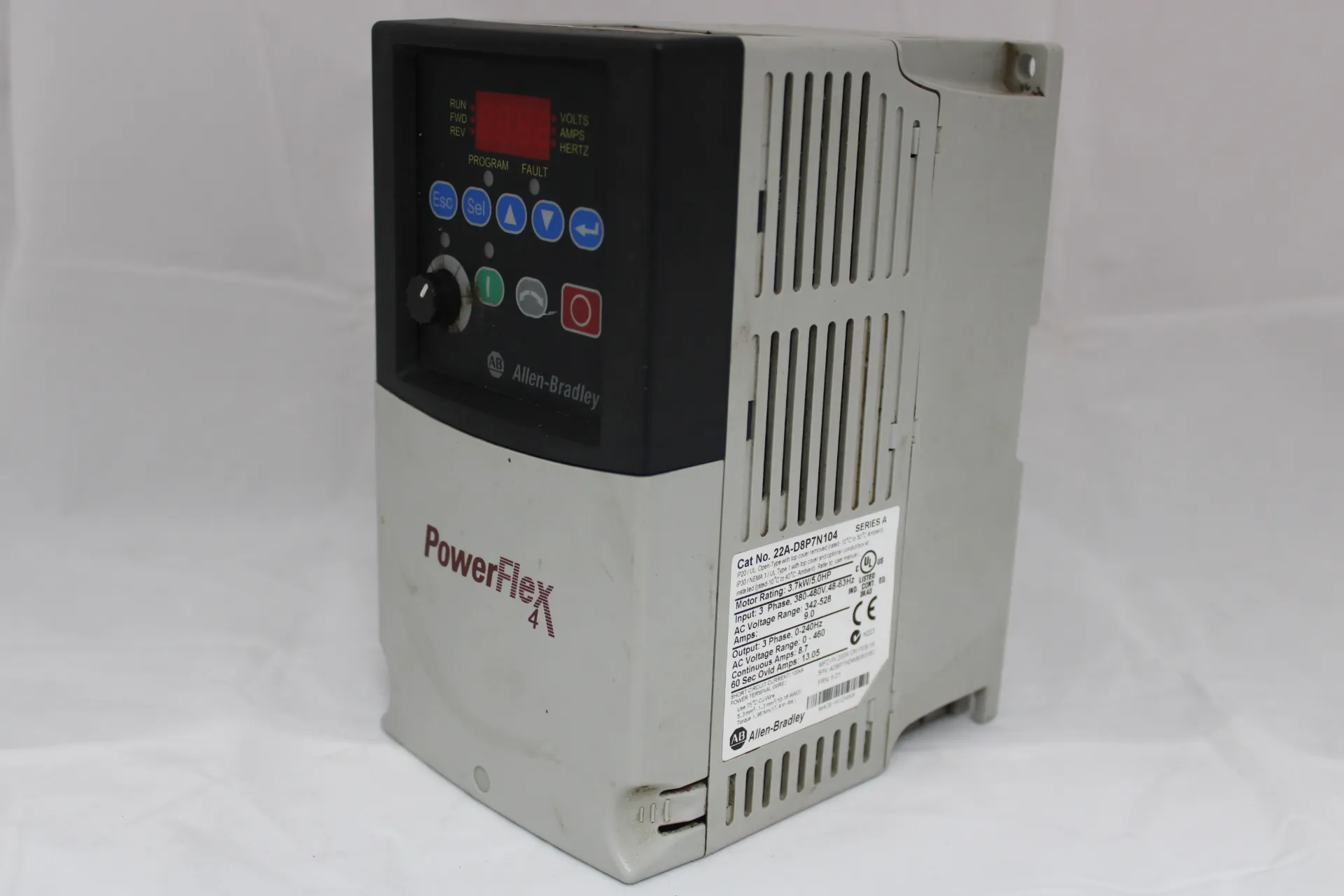 [Box #23] Allen-Bradley 22A-D8P7N104 Ser.A Drive 9.0A