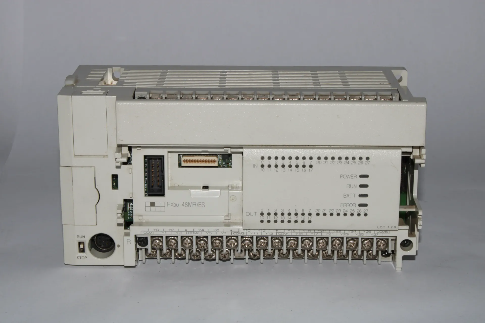 [27D] Mitsubishi FX3U-48MR/ES Programmable Controller