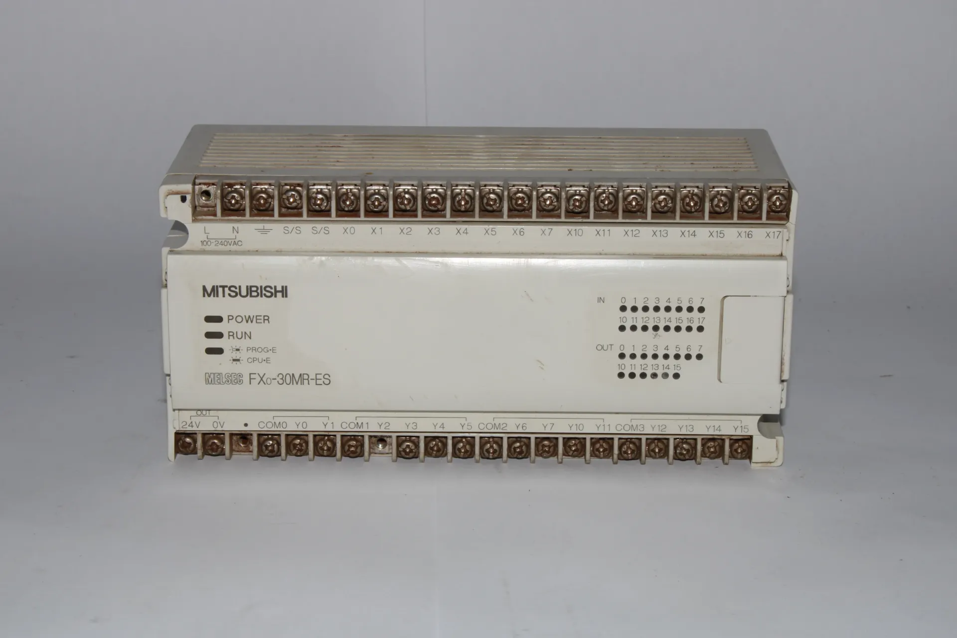 [27D] Mitsubishi FX0N-30MR-ES Programmable Controller