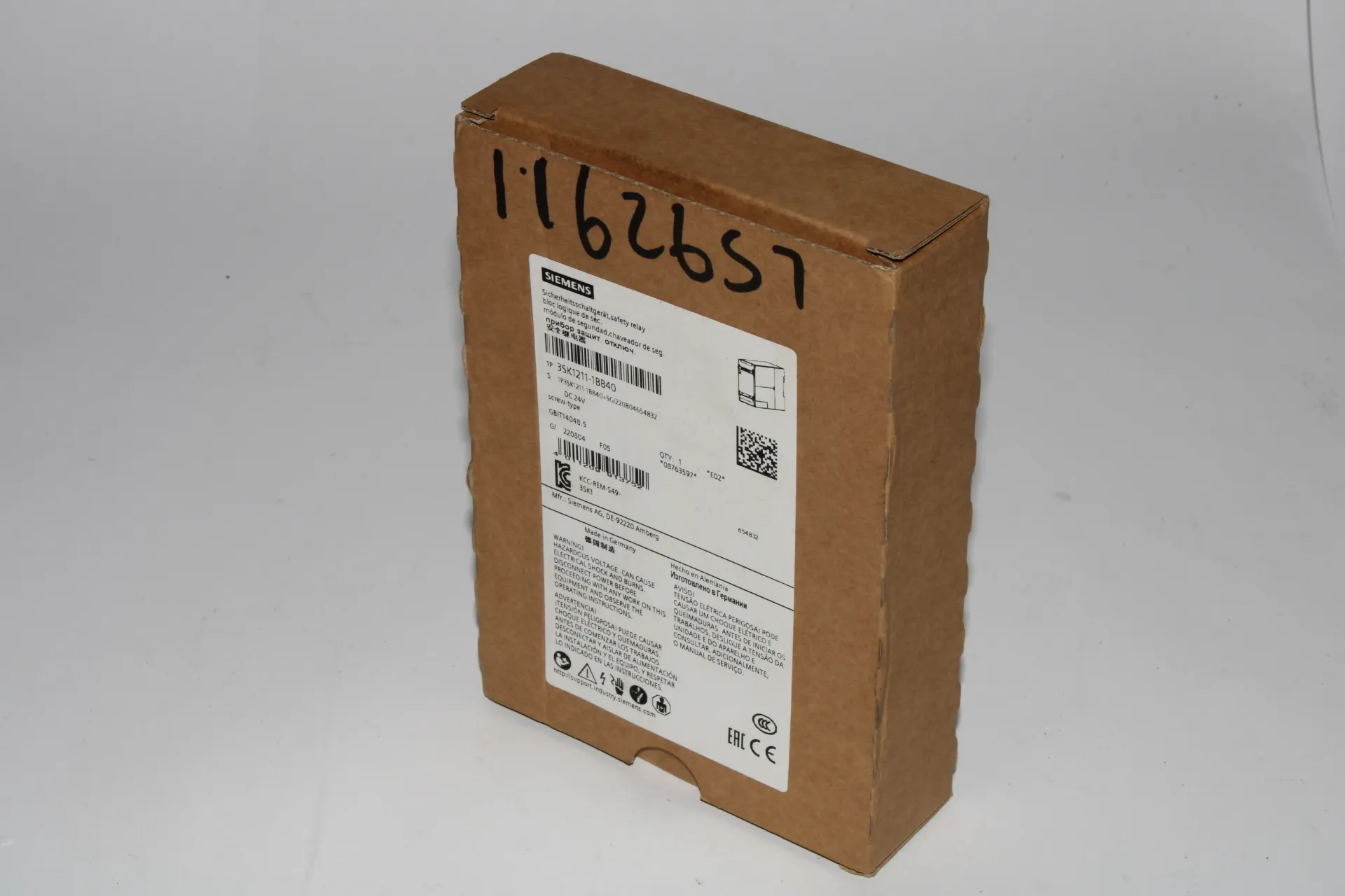 [29D] Siemens 3SK1211-1BB40 Safety Relay 