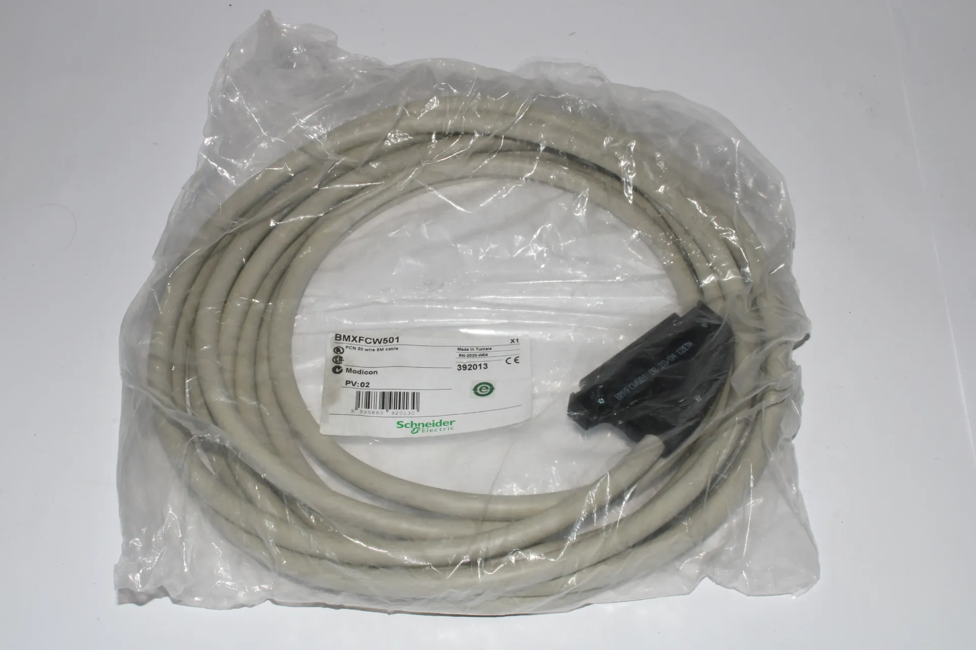 [29D] Schneider BMXFCW501 40-way Terminal for M340 I/O 5m cable 