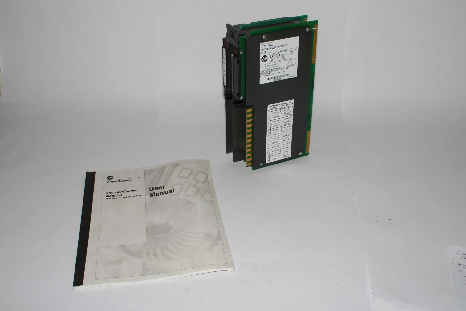 Allen-Bradley 1771-IJ/A Ser.A Rev.L Encoder Counter Module  