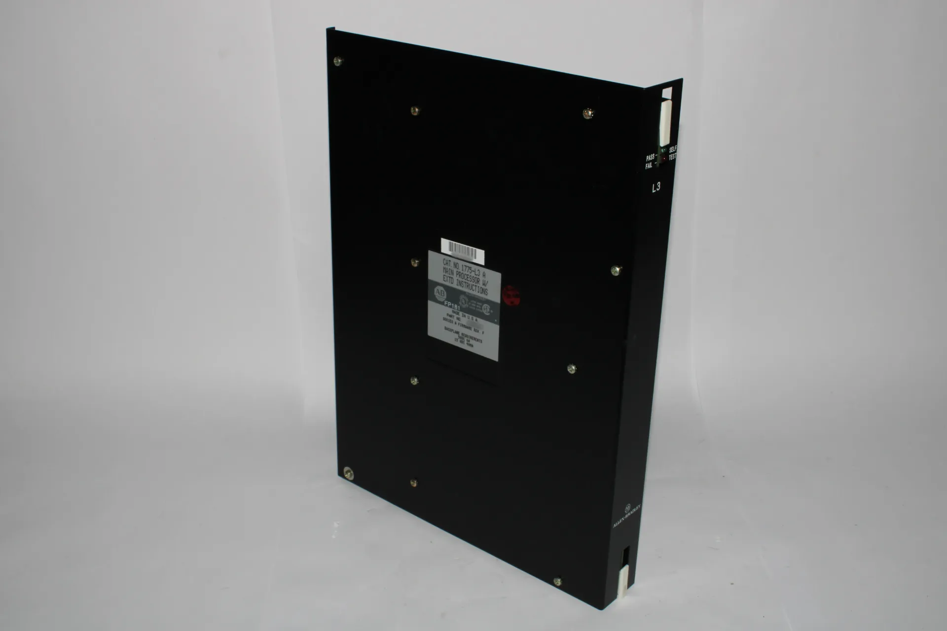 Allen-Bradley 1775-L3 Main Processor with EXTD Instructions Ser.A Rev.F
