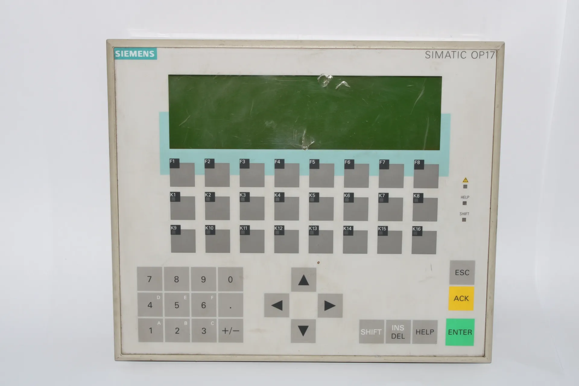 Siemens 6AV3617-1JC00-0AX1 Simatic OP17 Operator Panel OP 17-PP