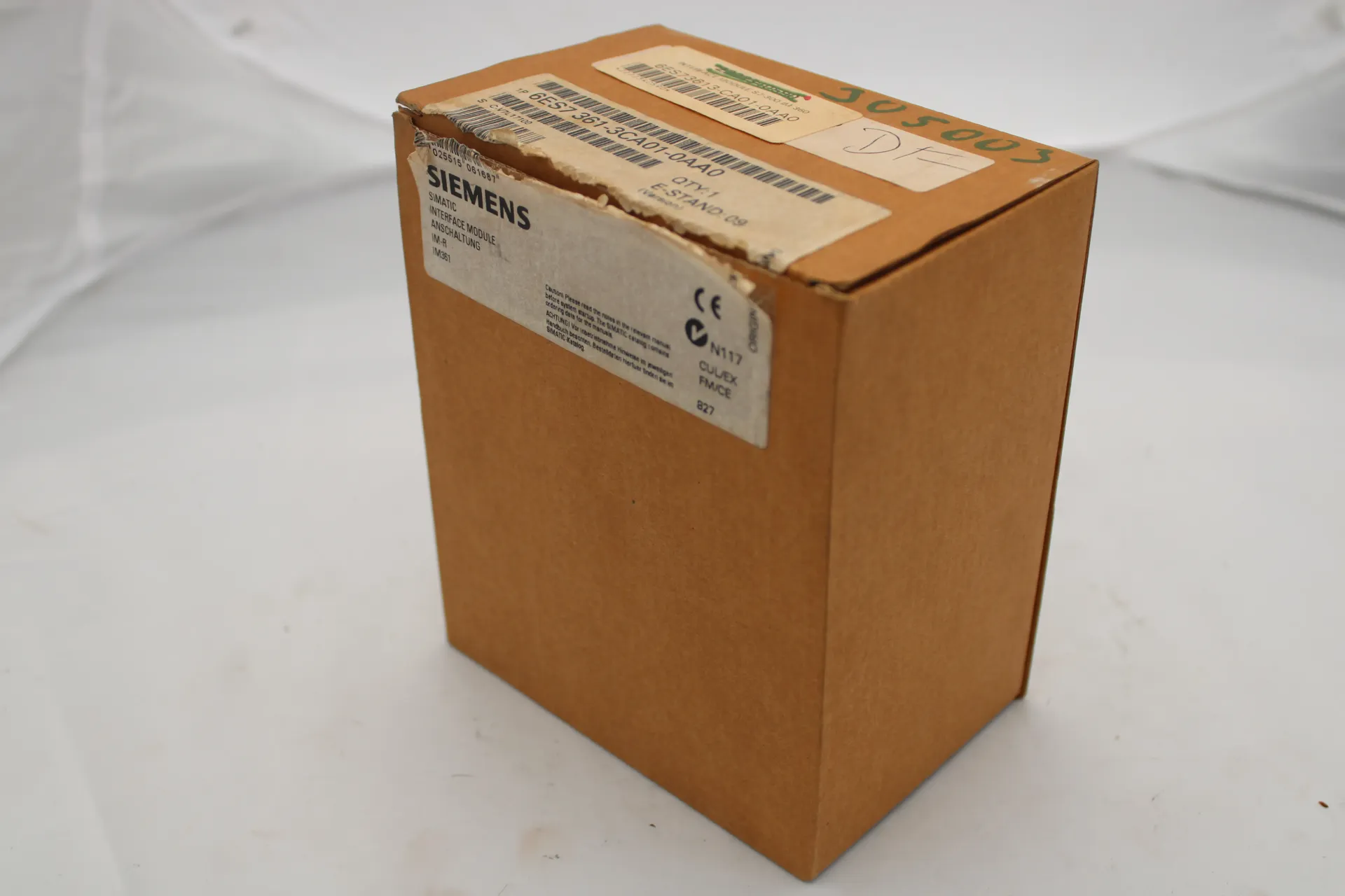 Siemens 6ES7361-3CA01-0AA0 Interface Module Simatic S7-300