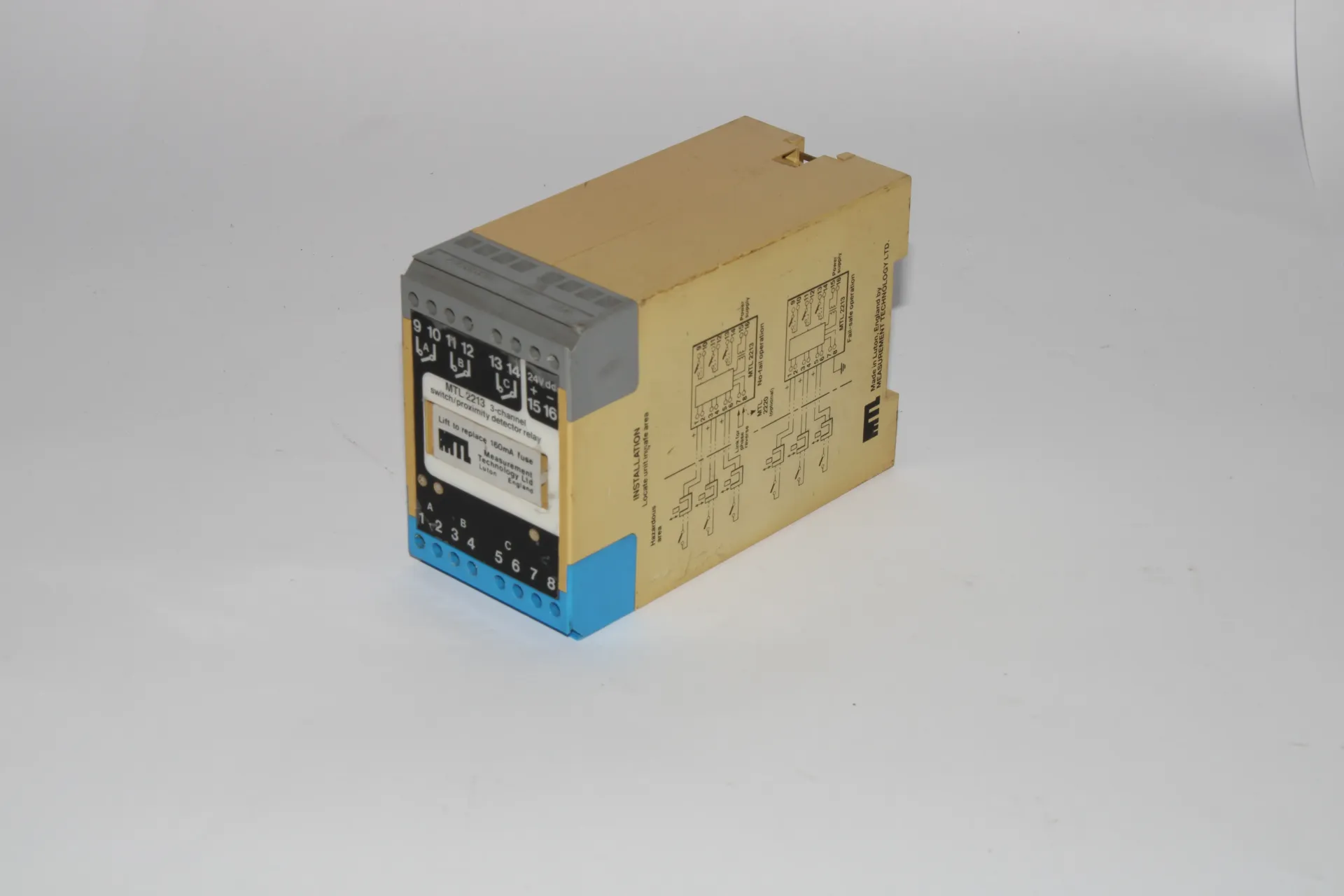 MTL 2213 3-Channel Switch/Proximity Detector Relay