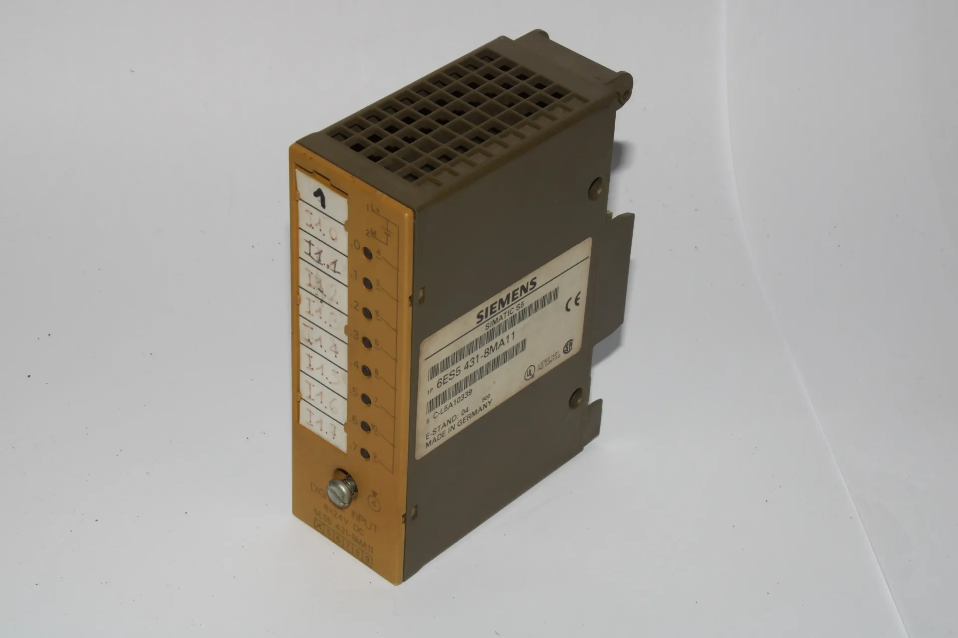 Siemens 6ES5431-8MA11 Simatic S5 Input Module