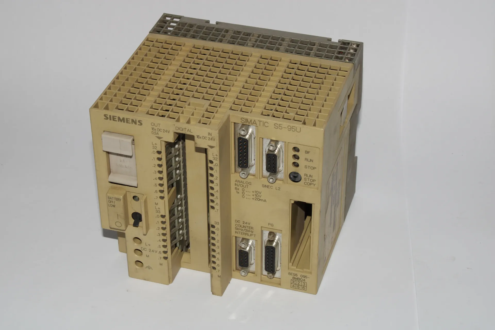 Siemens 6ES5095-8MB04 Simatic S5-95U Compact Unit 