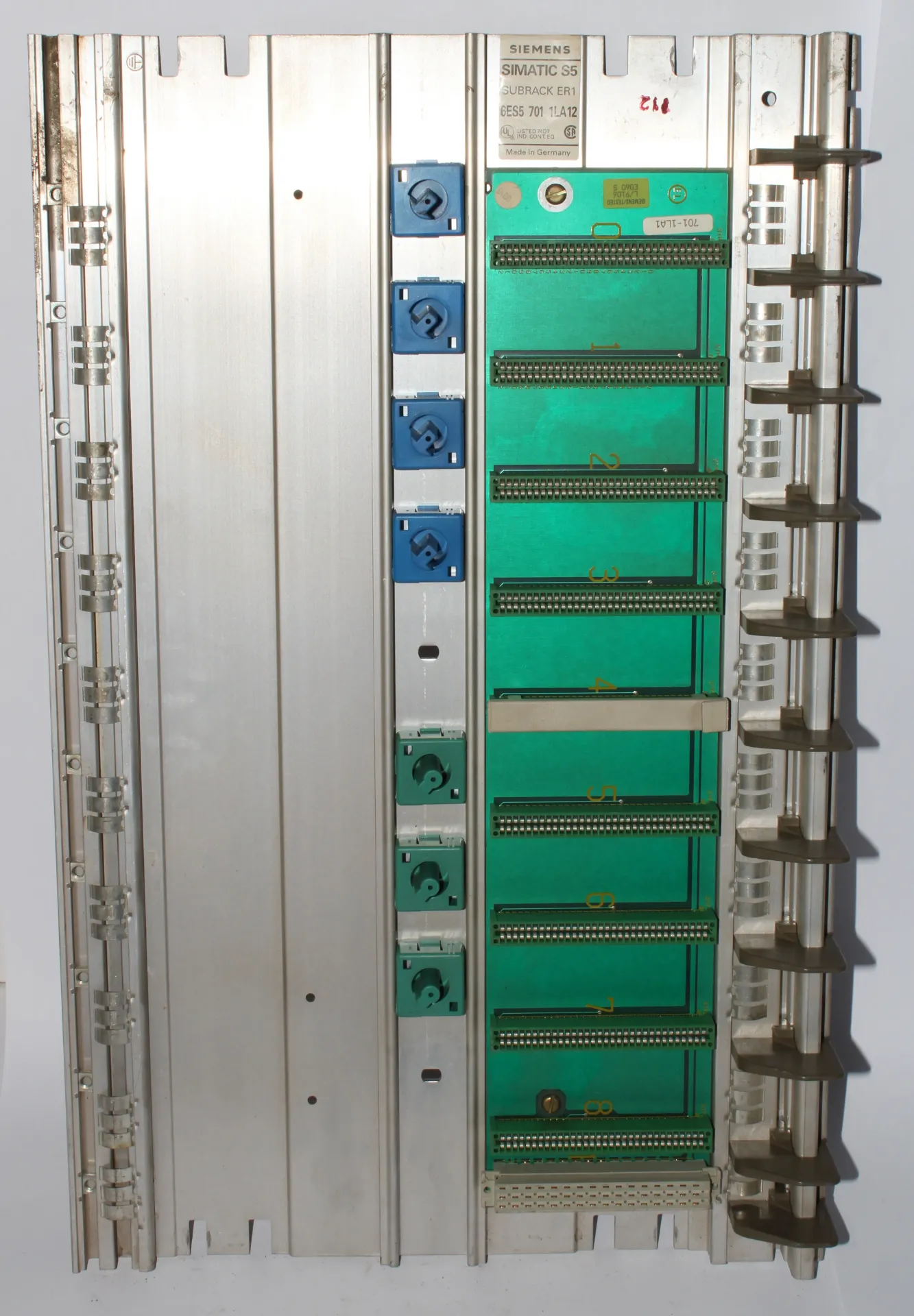 [12D] Siemens 6ES5701-1LA12 Simatic S5 Subrack ER1 