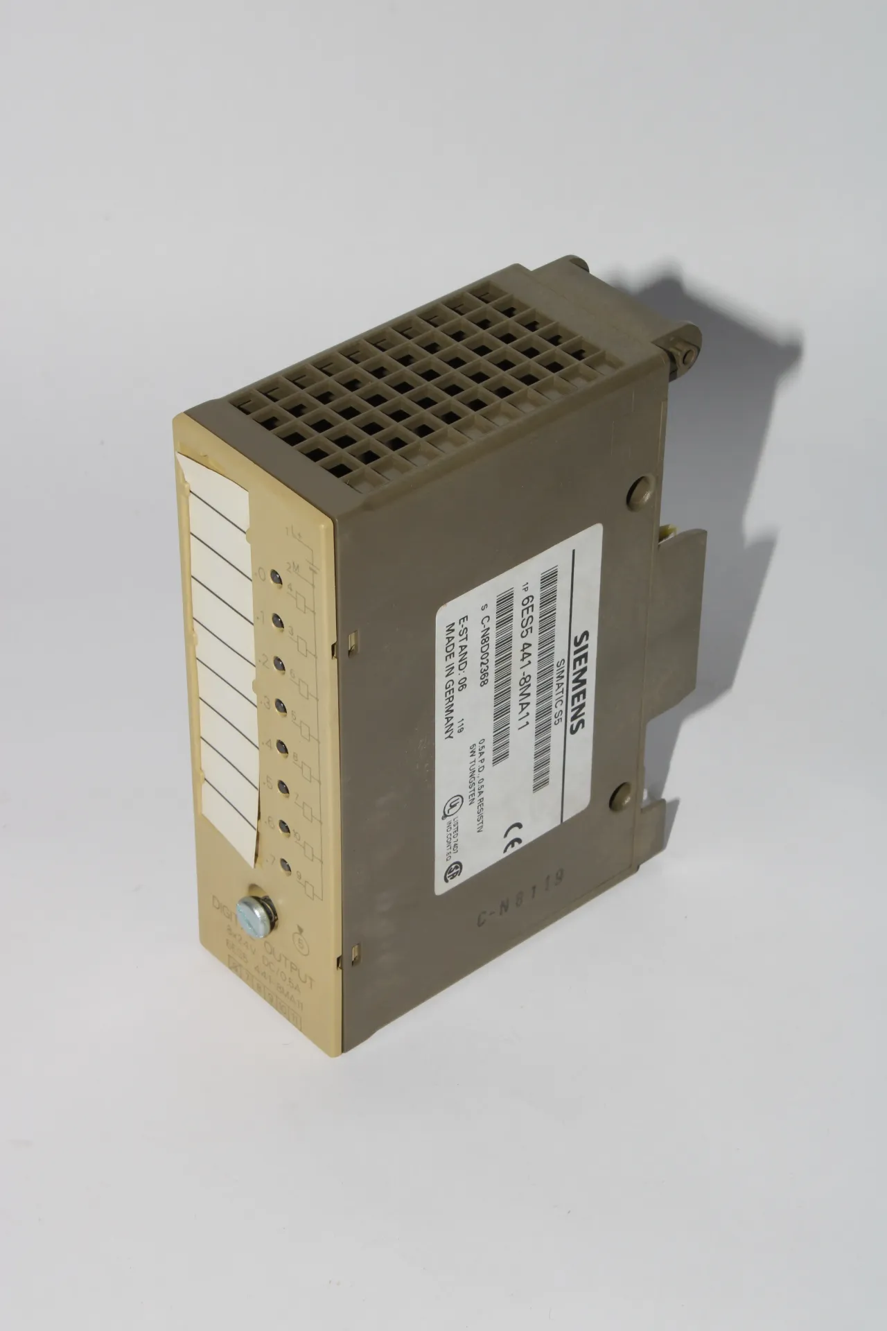 [15B] Siemens 6ES5441-8MA11 Simatic S5 Digital Output Module 441 for S5-90U/-95U/-100U/ET 100U/ET 200U