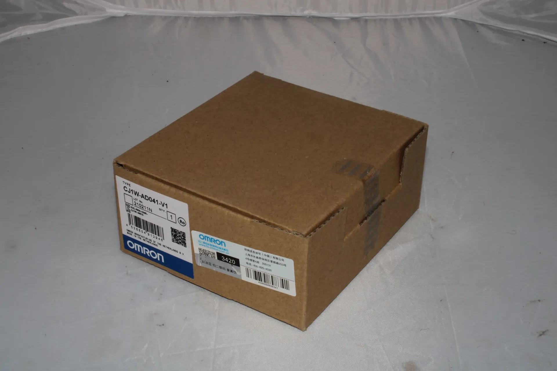 [31C] Omron CJ1W-AD041-V1 Analog Input Module
