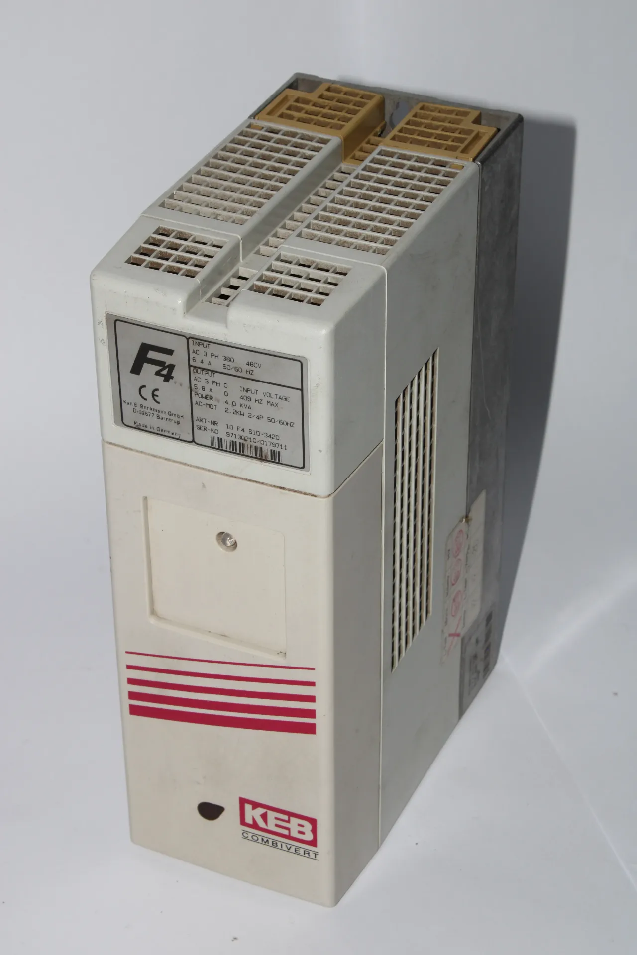 KEB 10.F4.S1D-3420 Combivert AC Drive 
