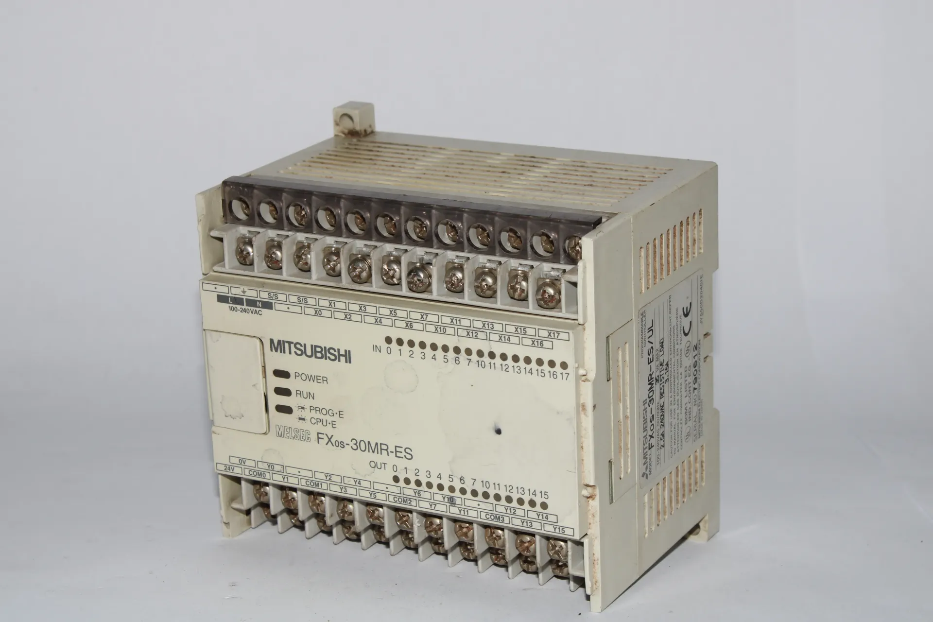 Mitsubishi FX0S-30MR-ES/UL Brick PLC 