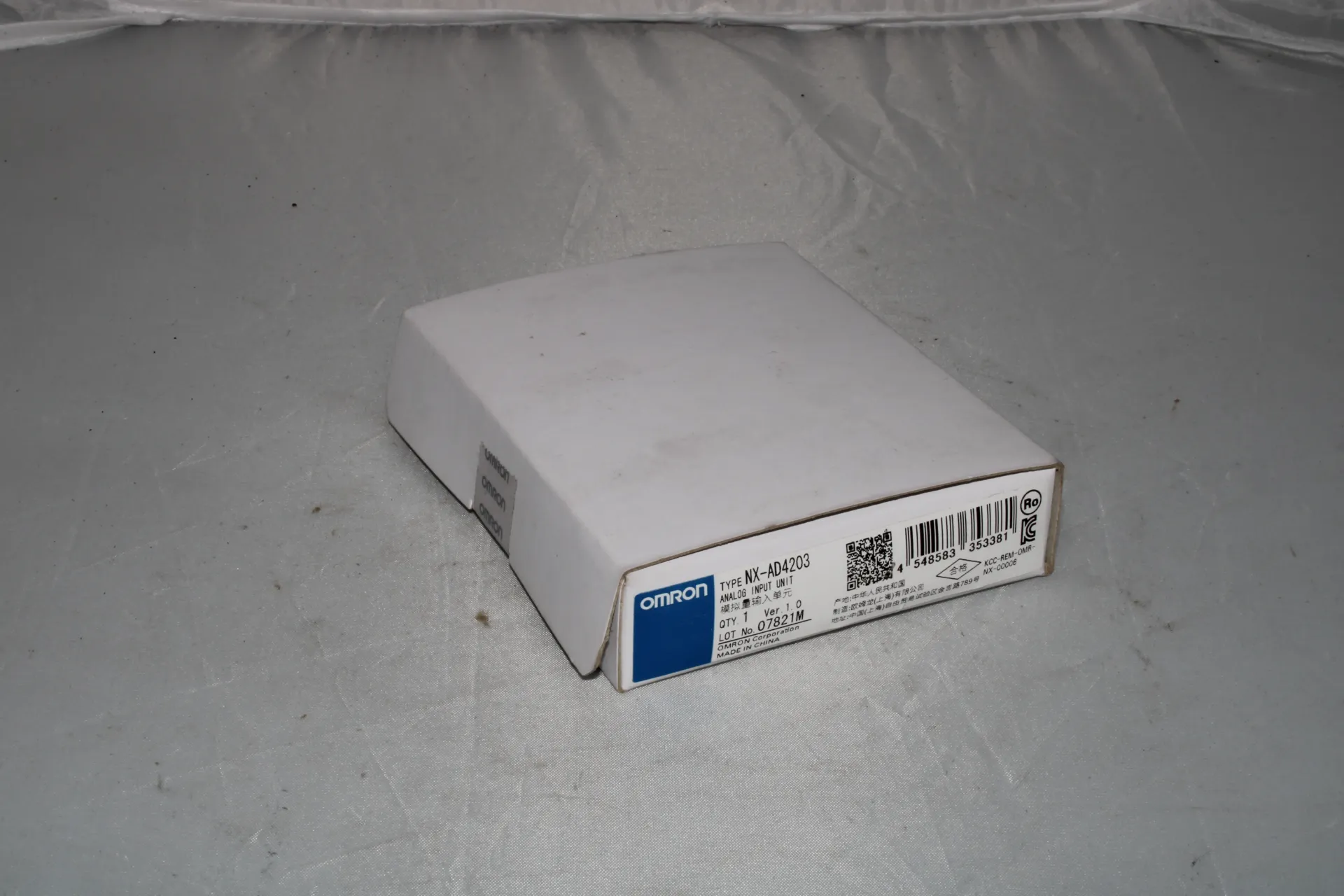 Omron NX-AD4203 Analog Input Unit 