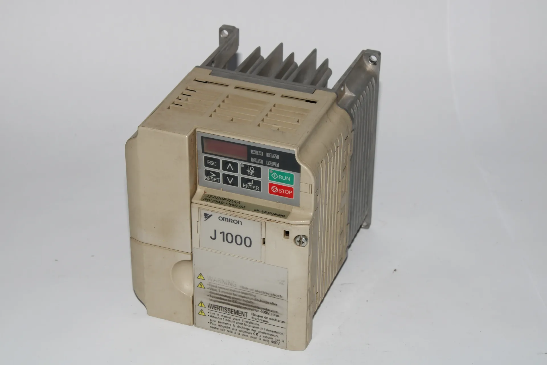 Omron JZAB0P7BAA Rev.A Variable Frequency Inverter Drive