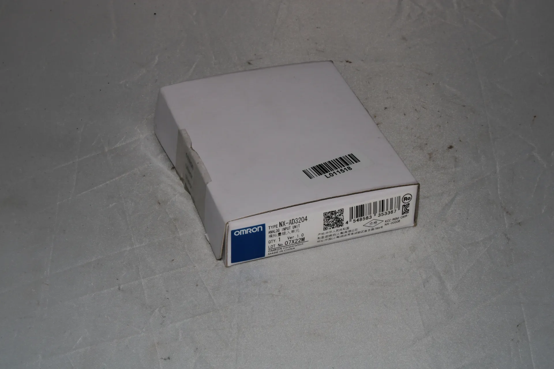 Omron NX-AD3204 Analog Input Unit
