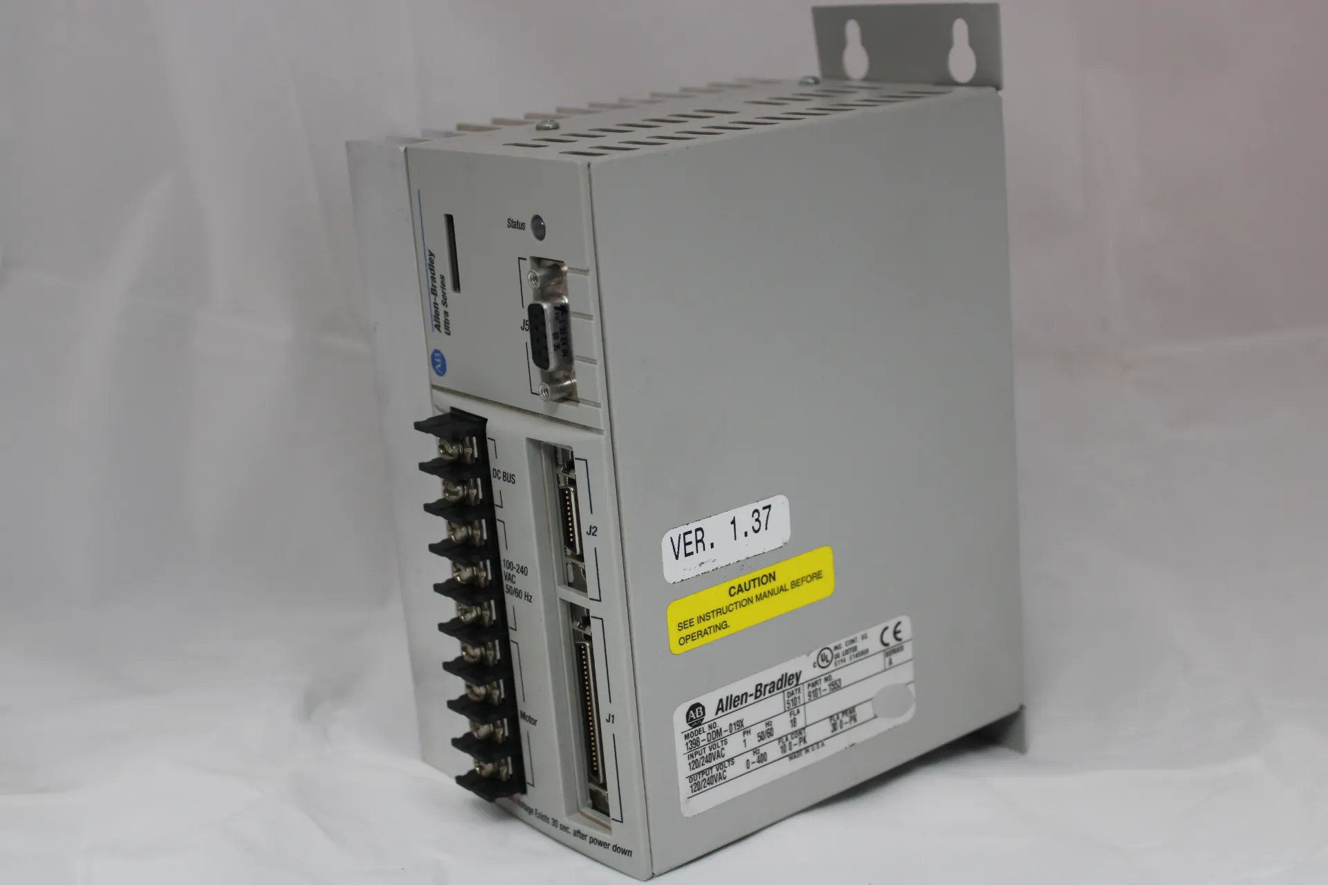 [Box #22] Allen-Bradley 1398-DDM-019X Servo Drive 
