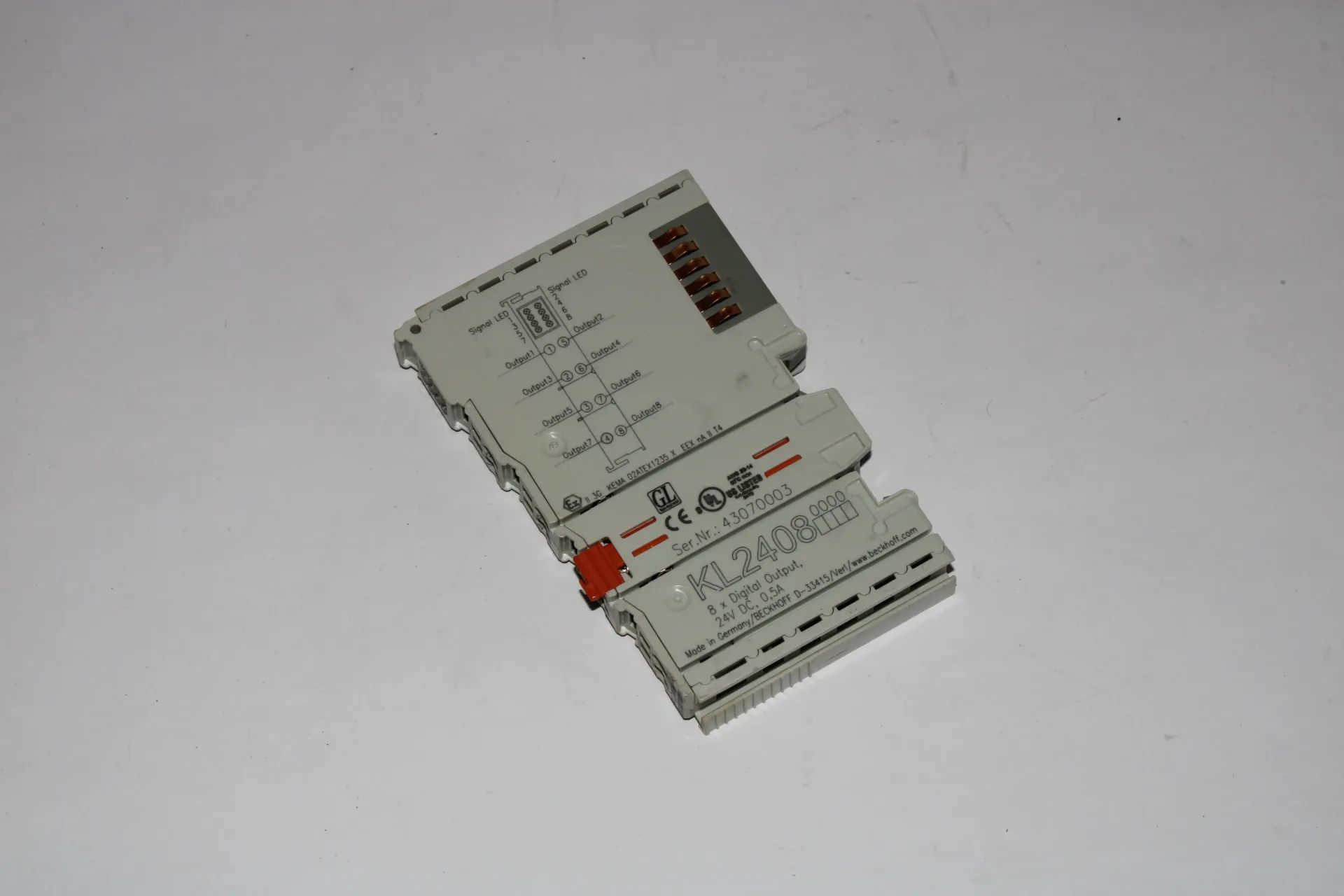 [33B] Beckhoff KL2408 Bus Terminal 8-channel Digital Output