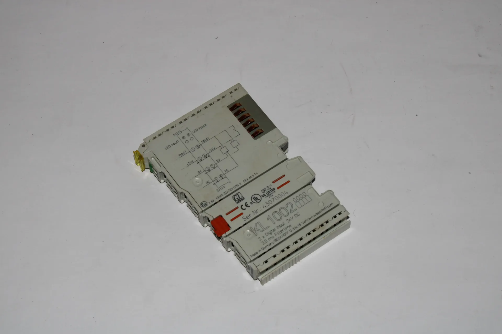 Beckhoff KL1002 Bus Terminal 2-channel Digital Input