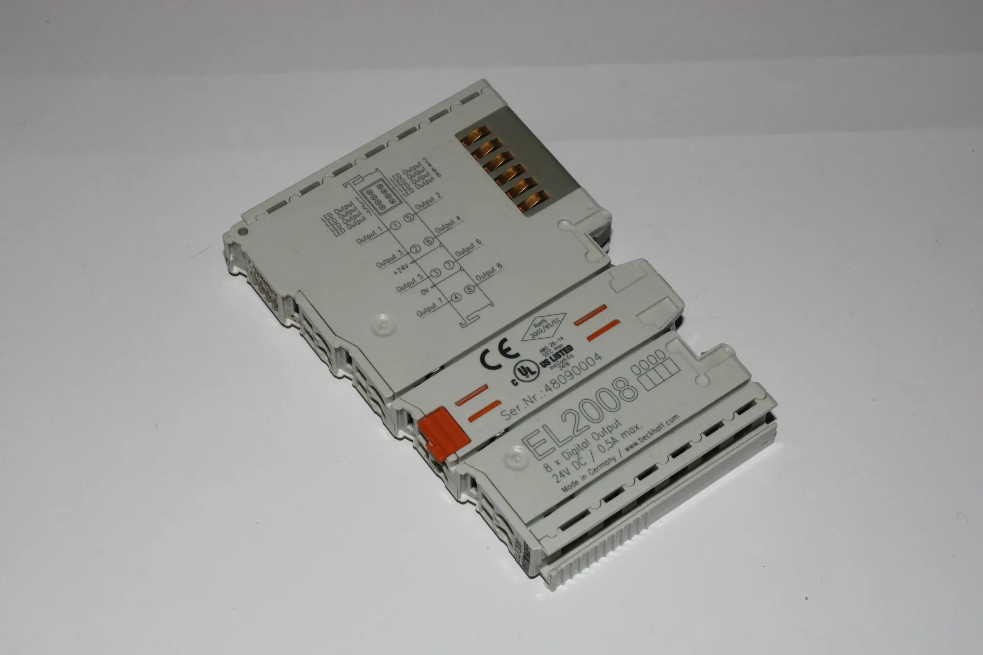 [29C] Beckhoff EL2008 Digital Output Terminal