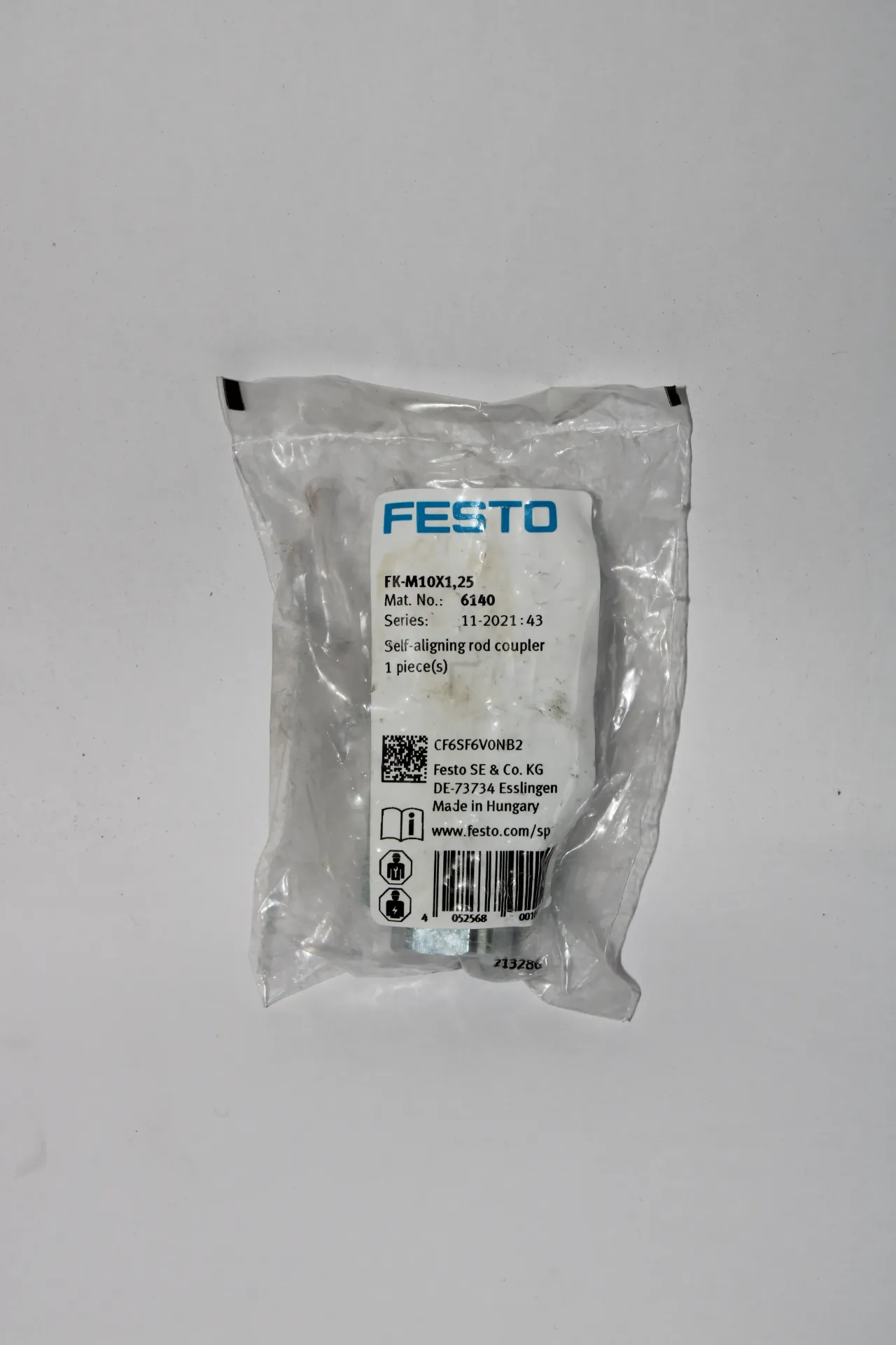 Festo FK-M10X1,25 (6140) Self-aligning Rod Coupler