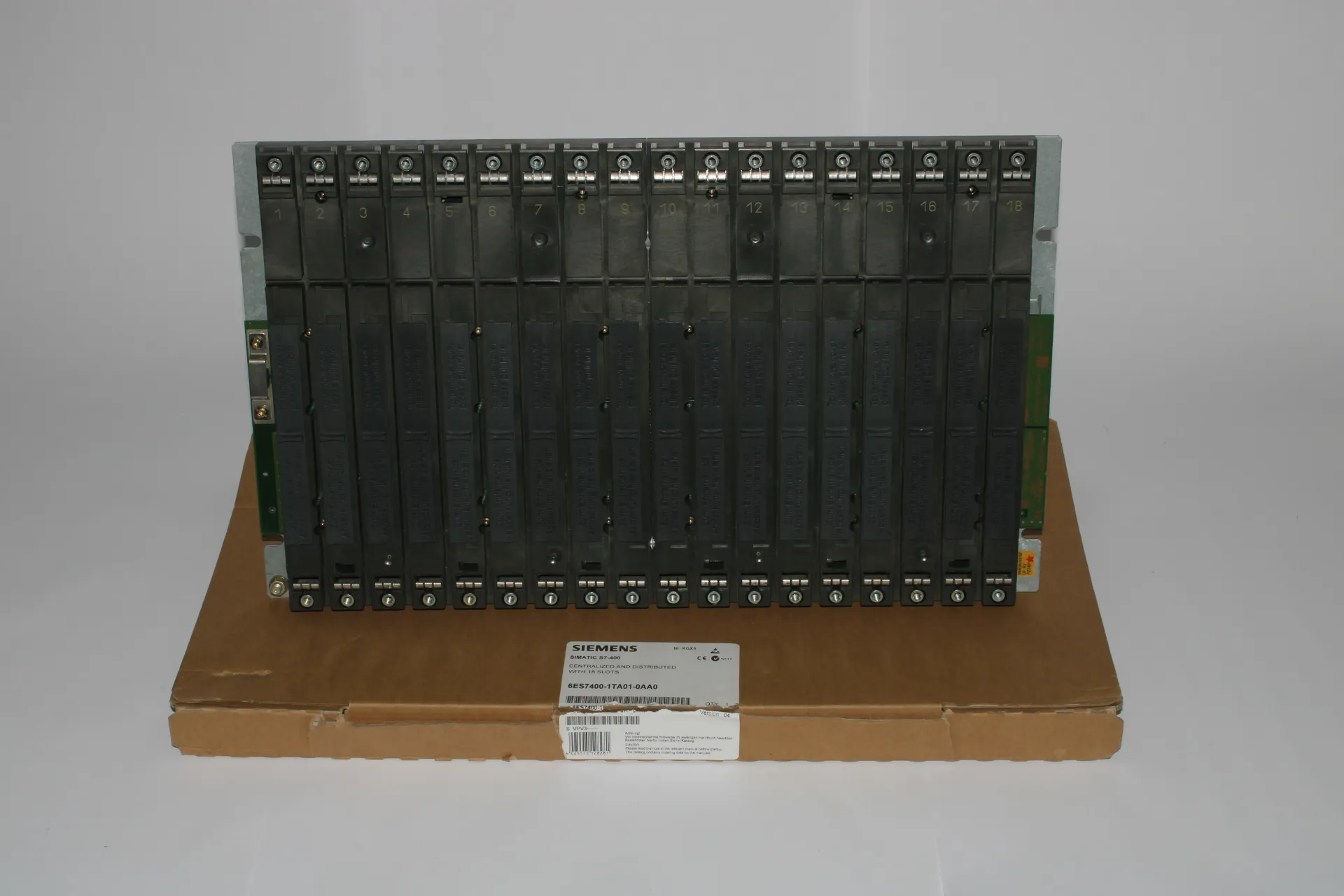 Siemens 6ES7400-1TA01-0AA0 Simatic S7-400 Subrack